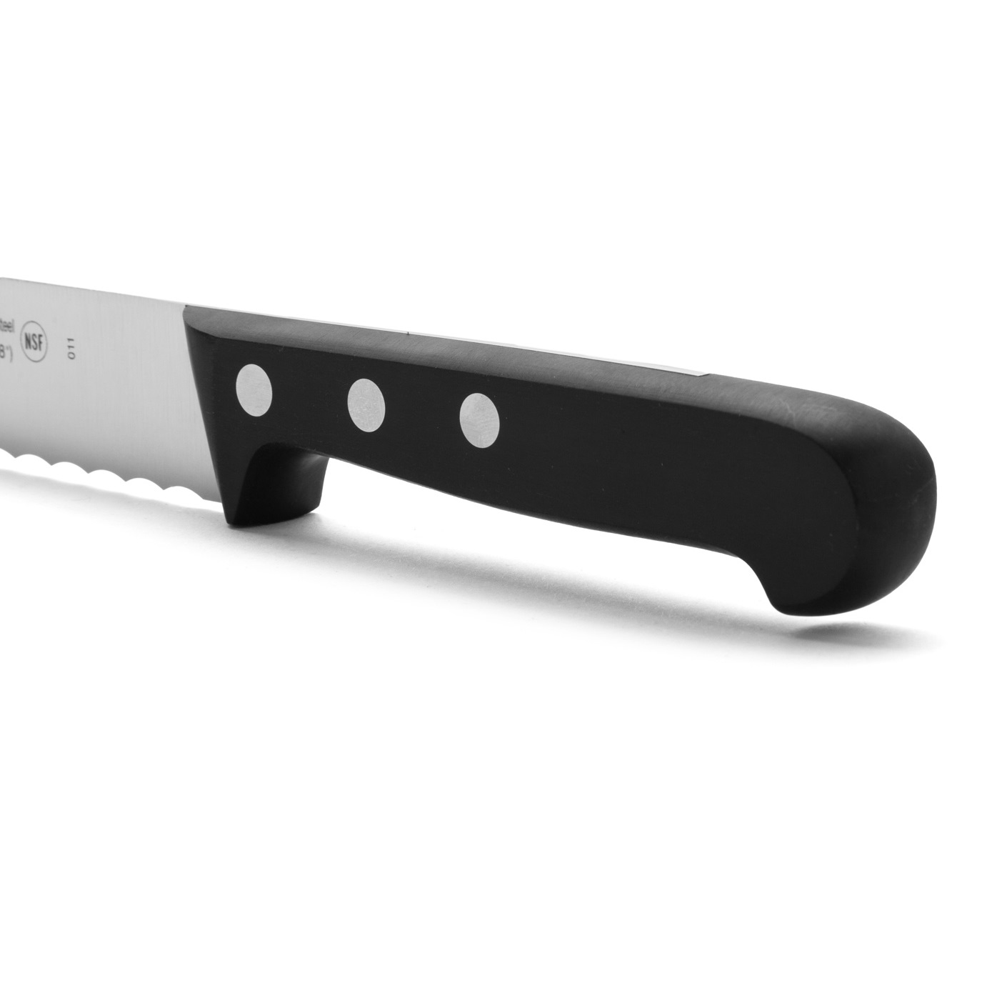 Coltello da pane Arcos con lama da 20 cm, serie Universal, con manico nero