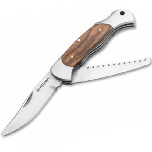 Multifunktionales taschenmesser fur kinder mit griff aus olivenho...