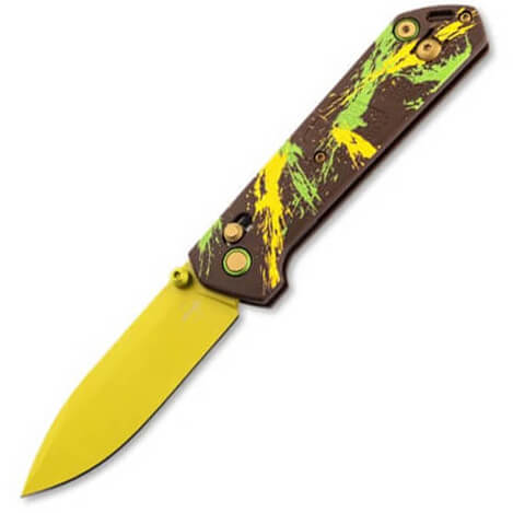 Dubai taschenmesser in schokoladenbraun mit querstangenverriegelu...