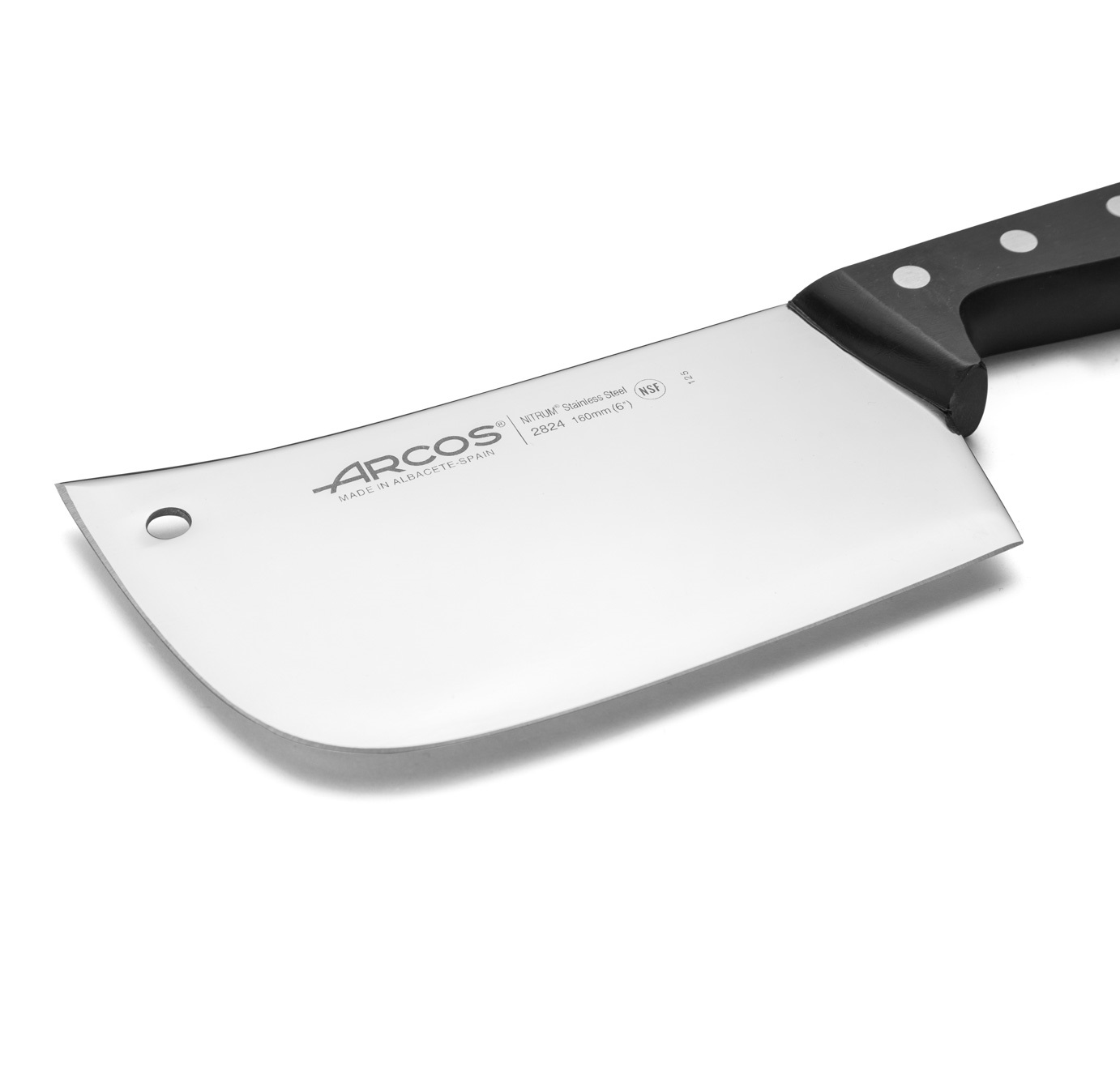 Arcos 160 mm Breitklingenbeil der Universal-Serie mit schwarzem Griff