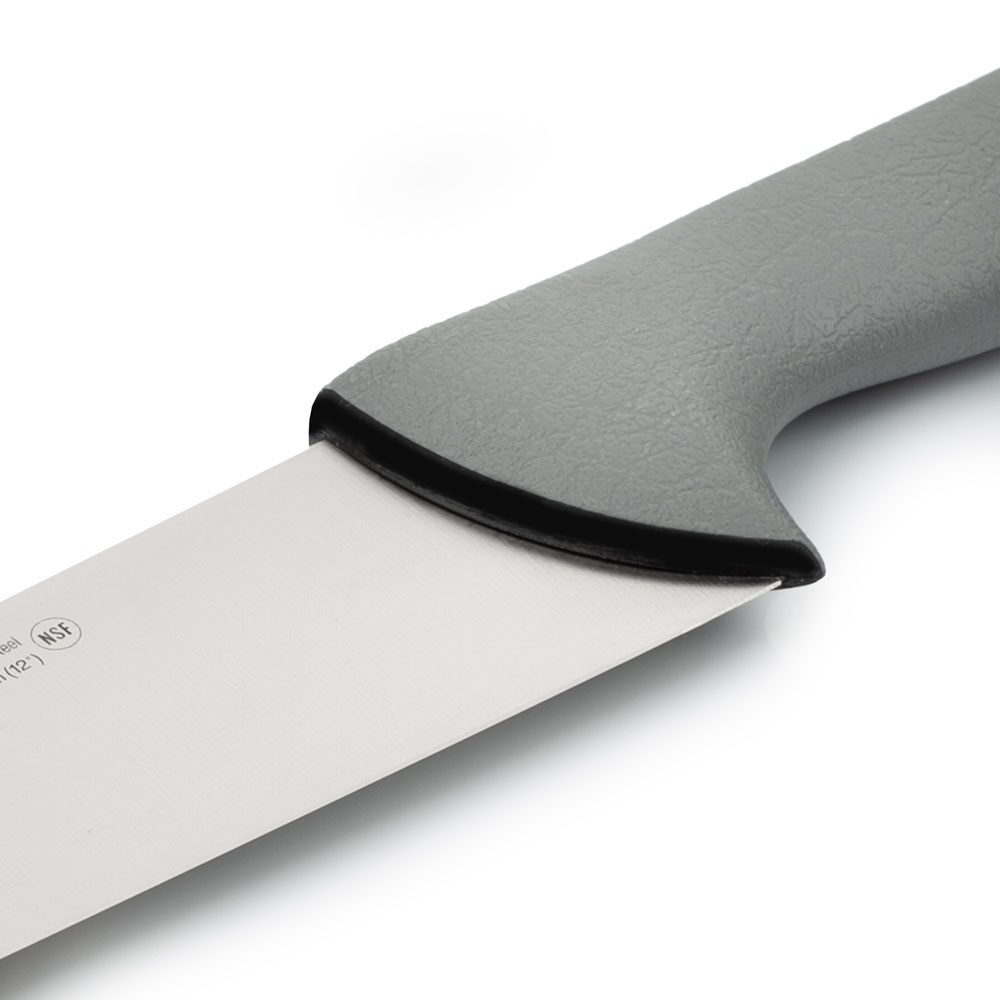 Arcos Fleischermesser mit einer 300 mm langen Colour Prof-Klinge und einem grauen, doppelt eingespritzten Griff