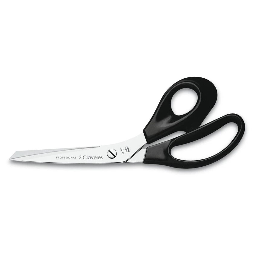 Tijeras cortadoras varios usos de 24 cm con mango de nylon negro ...