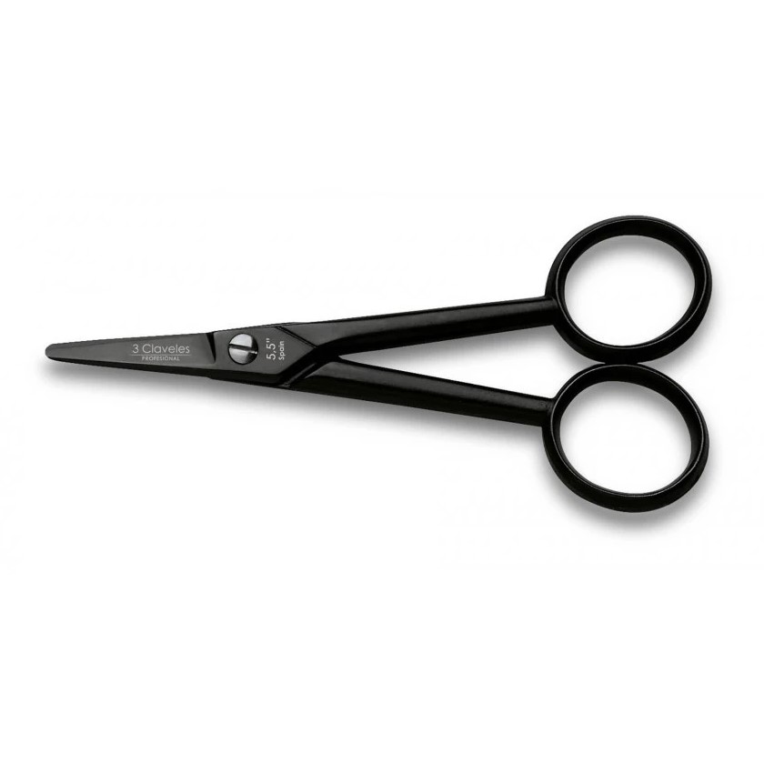 Schwarz geschmiedete Traubenreinigungsschere 3 Claveles
