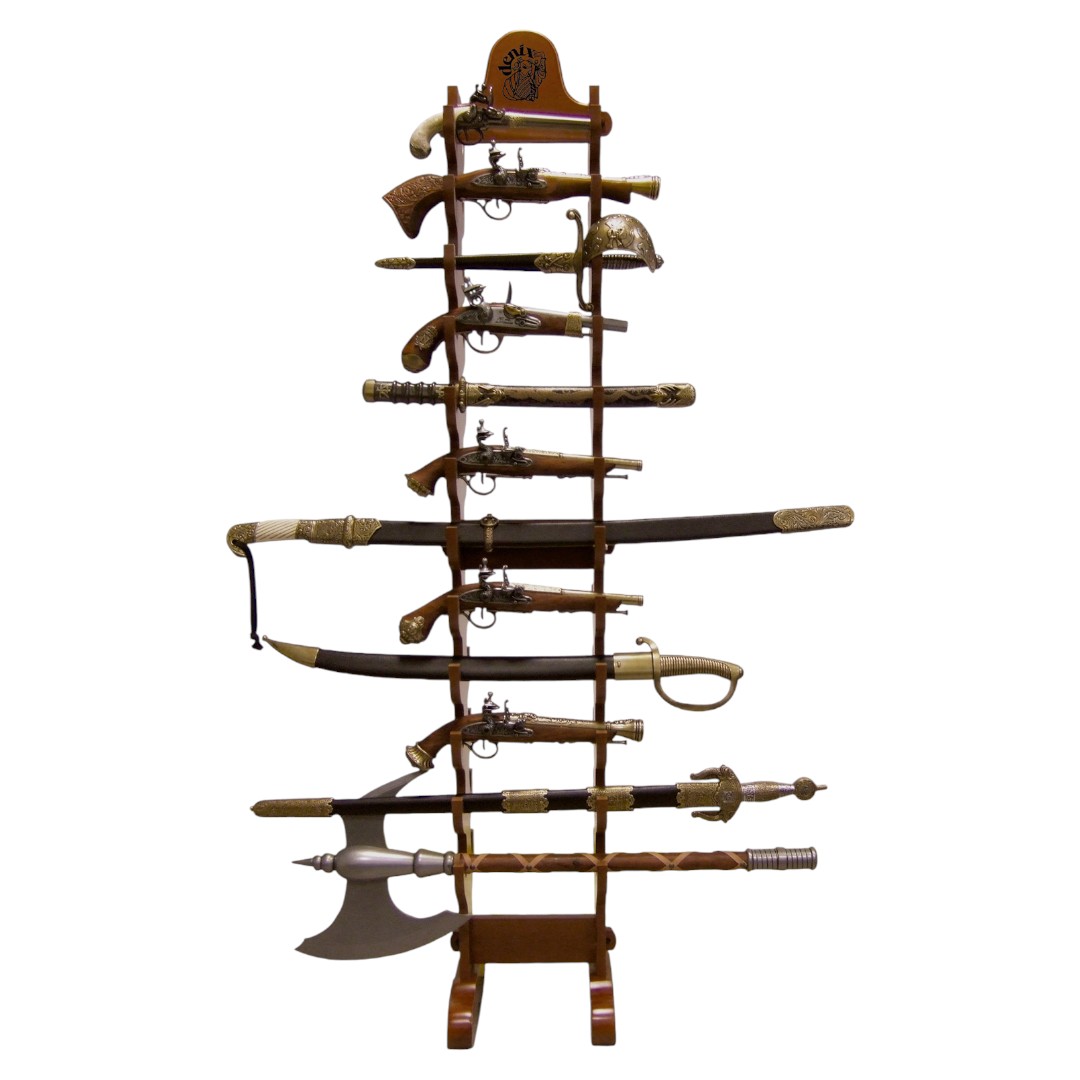 Expositor de madera para 24 piezas