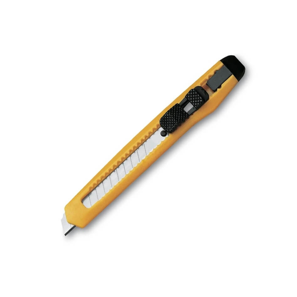 Cortador de 9 mm com cabo de nylon e fecho de segurança com 3 Cla...