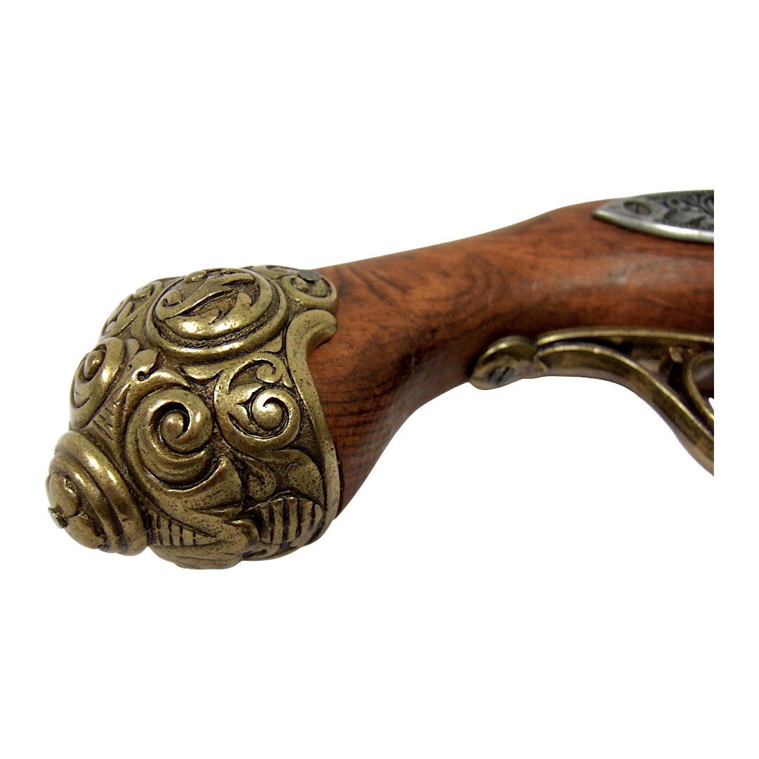 Replica Pistola de chispa, siglo XVIII