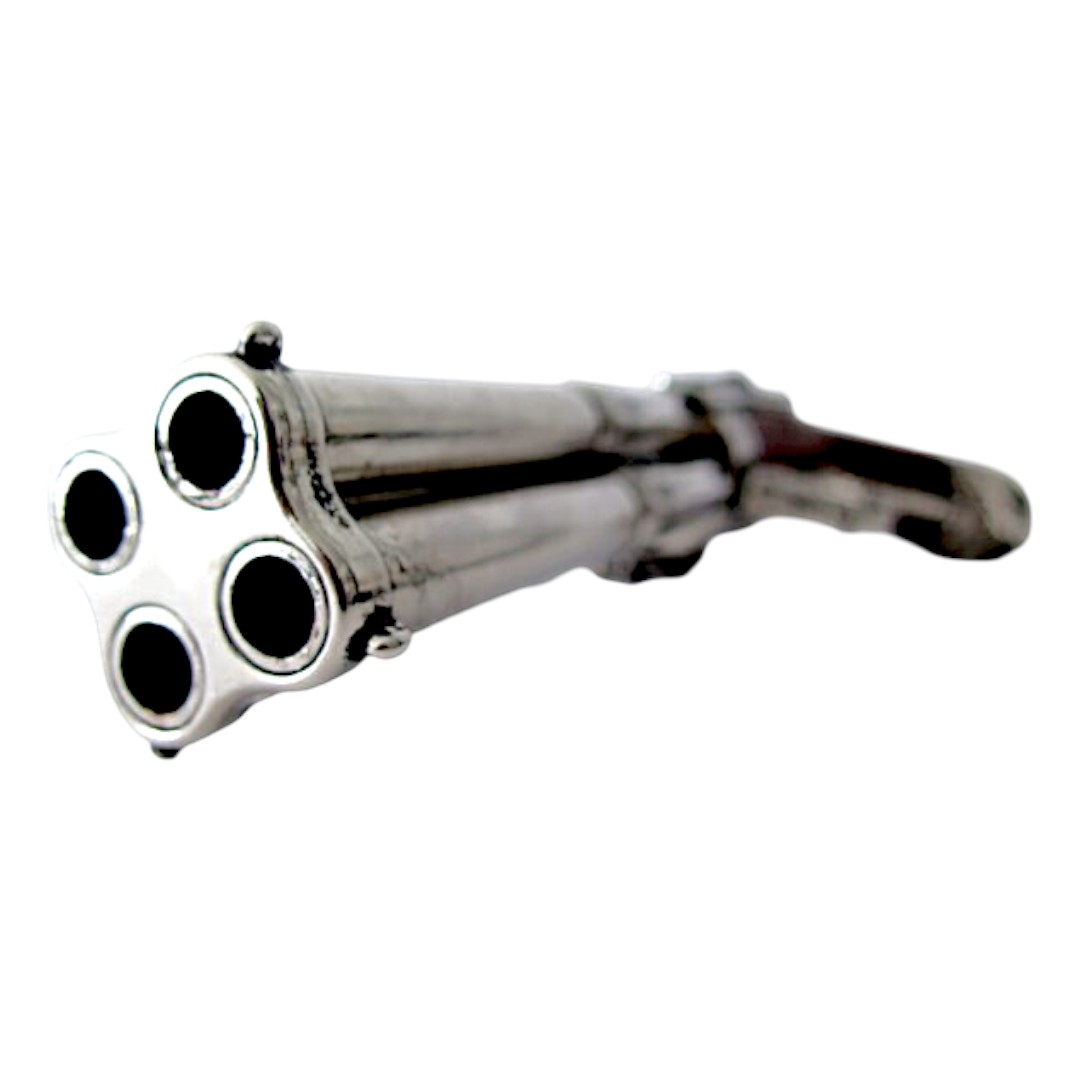 Pistola a pietra focaia a quattro canne, Francia, XVIII secolo, 1307