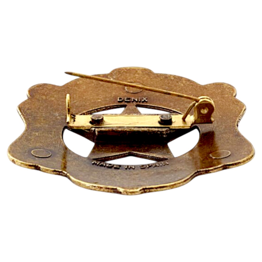 Placa de sheriff de 5 puntas