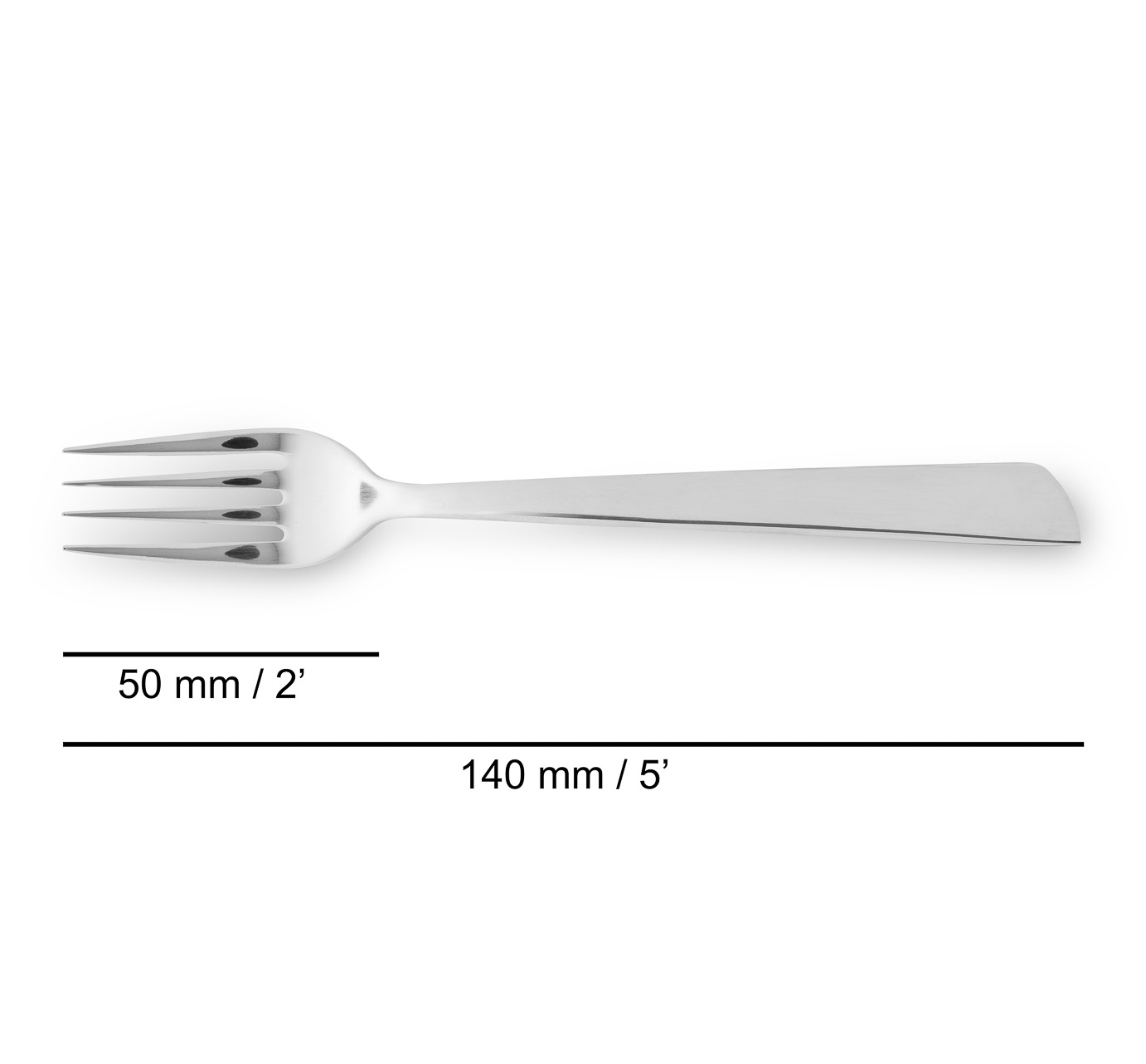 12 Arcos Toscana 140mm Edelstahl-Mittagsgabeln