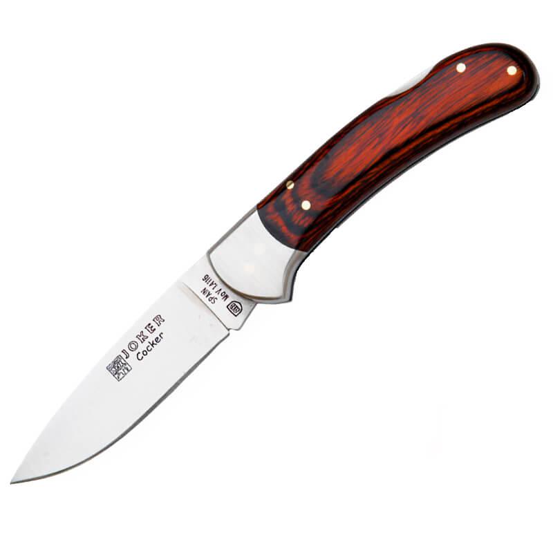 Faca de caça Joker Cocker com virola e cabo de resistência