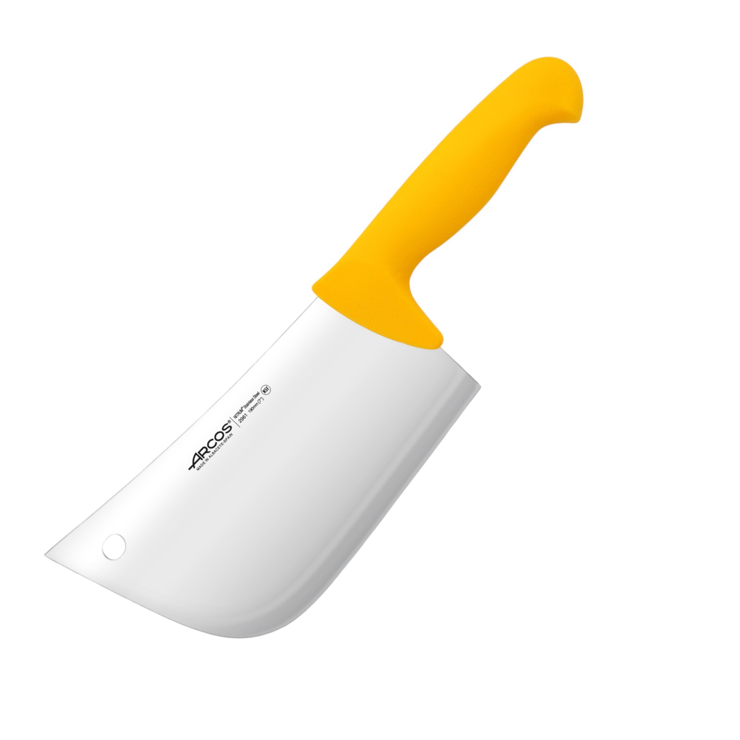 Spitzbeil mit 190 mm langer Klinge und farbigem Polypropylengriff...