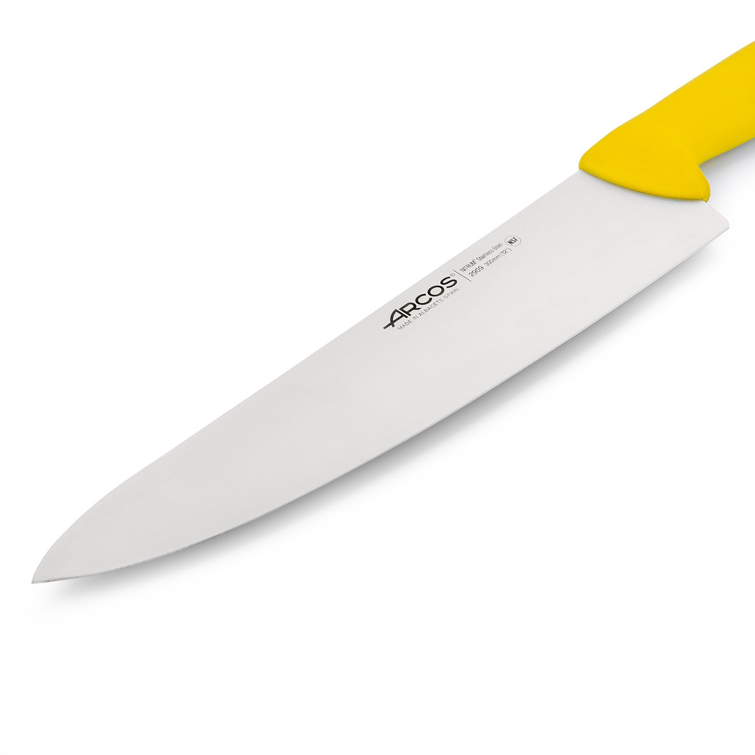 Coltello da chef Arcos da 300 mm con manico stampato a iniezione in polipropilene colorato