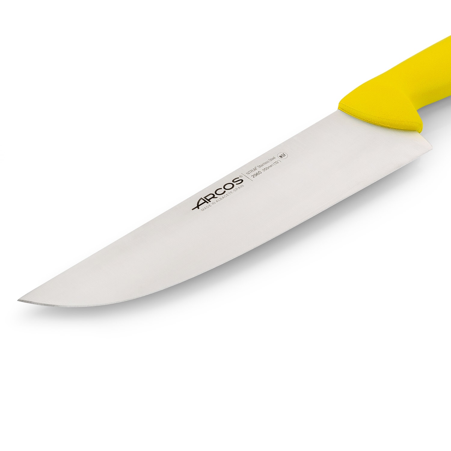 Couteau de boucher Arcos 250 mm avec manche en polypropylène moulé par injection coloré