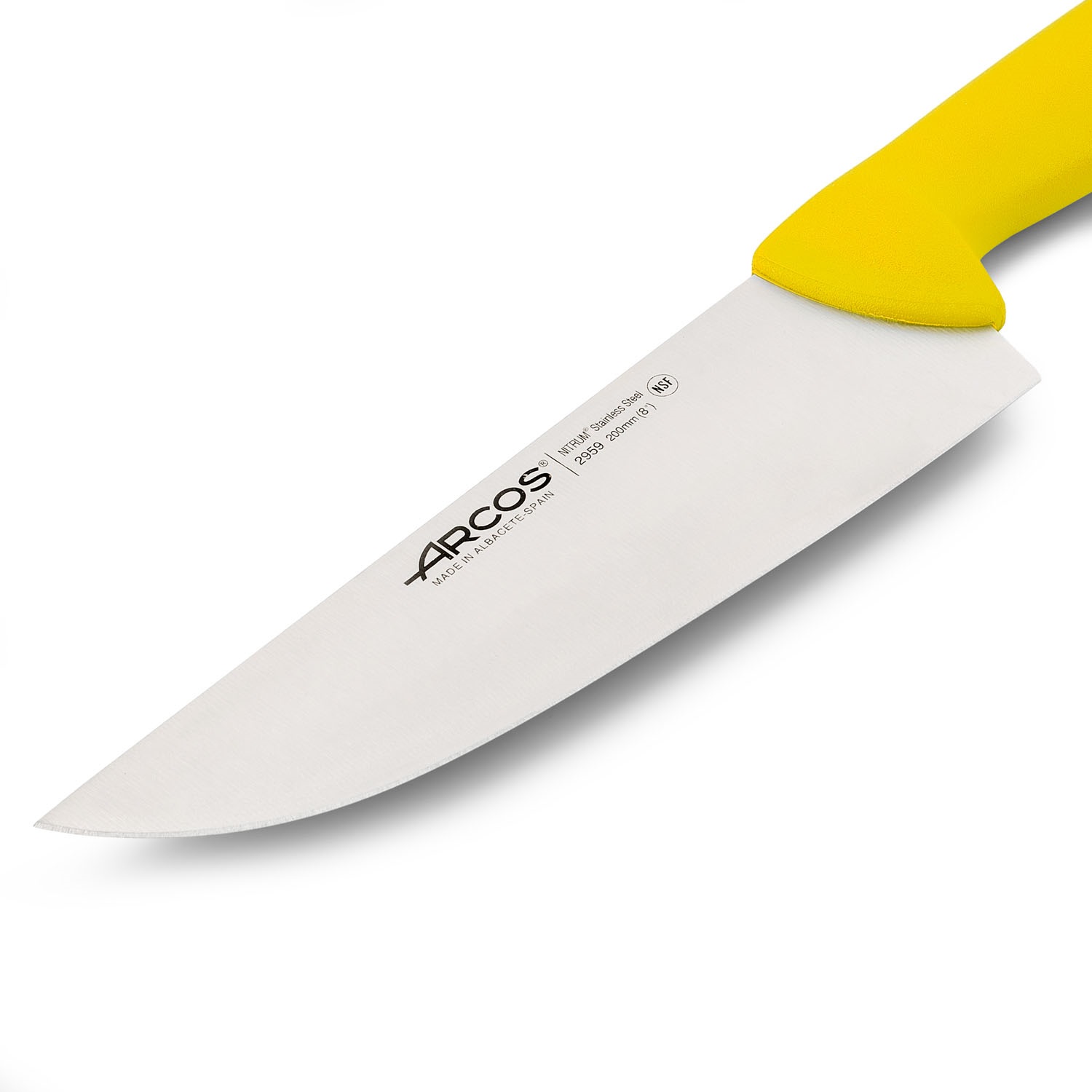 Cuchillo carnicero 200 mm Arcos mango inyección polipropileno de colores