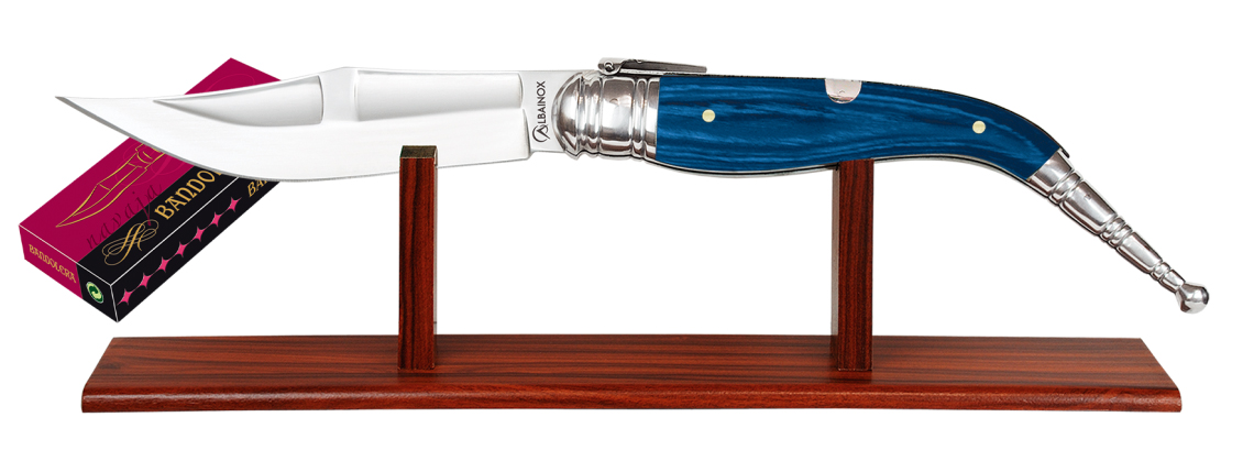 Giant Albainox bandolera pocket knife with stand included