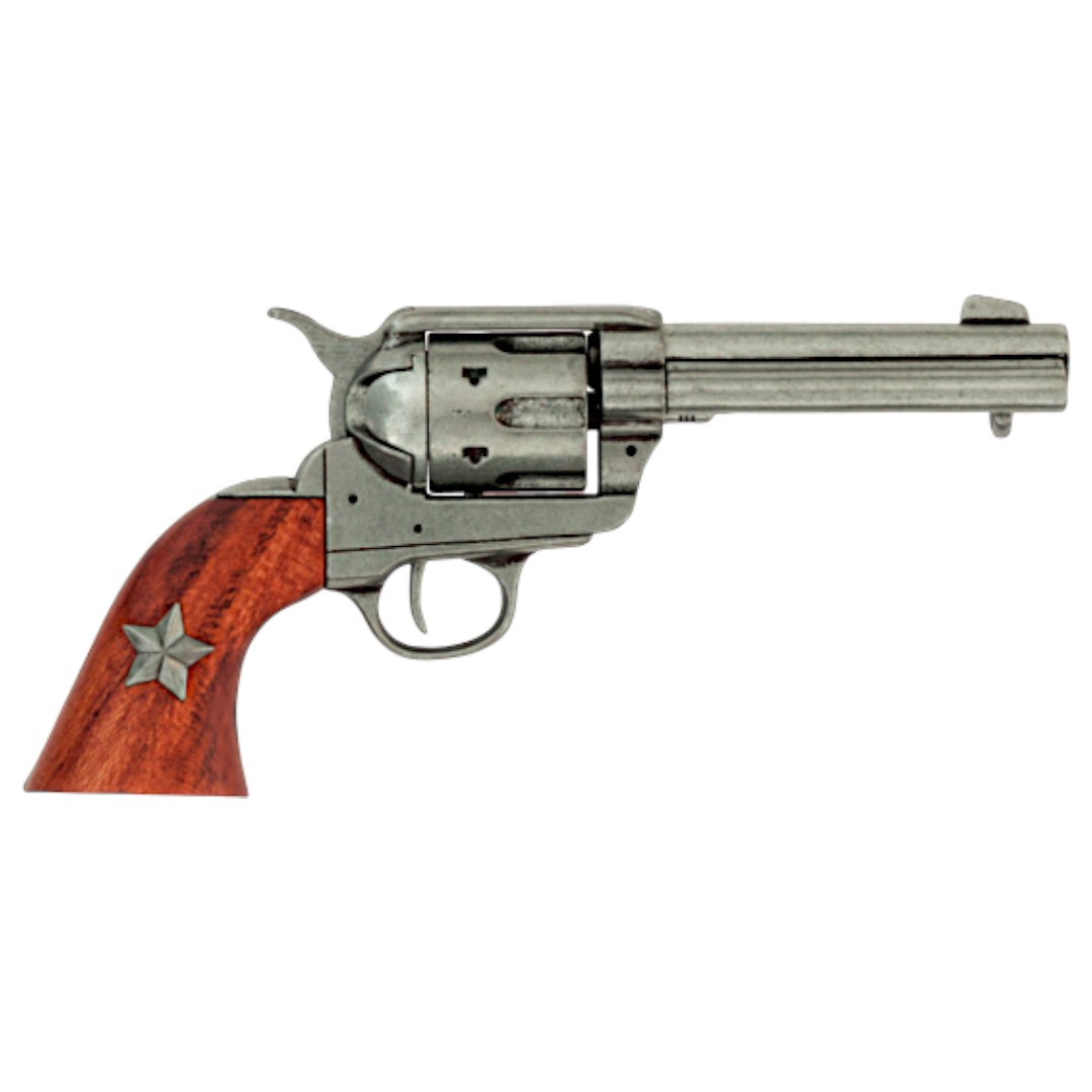 Revólver Cal.45 Peacemaker con estrella en mango