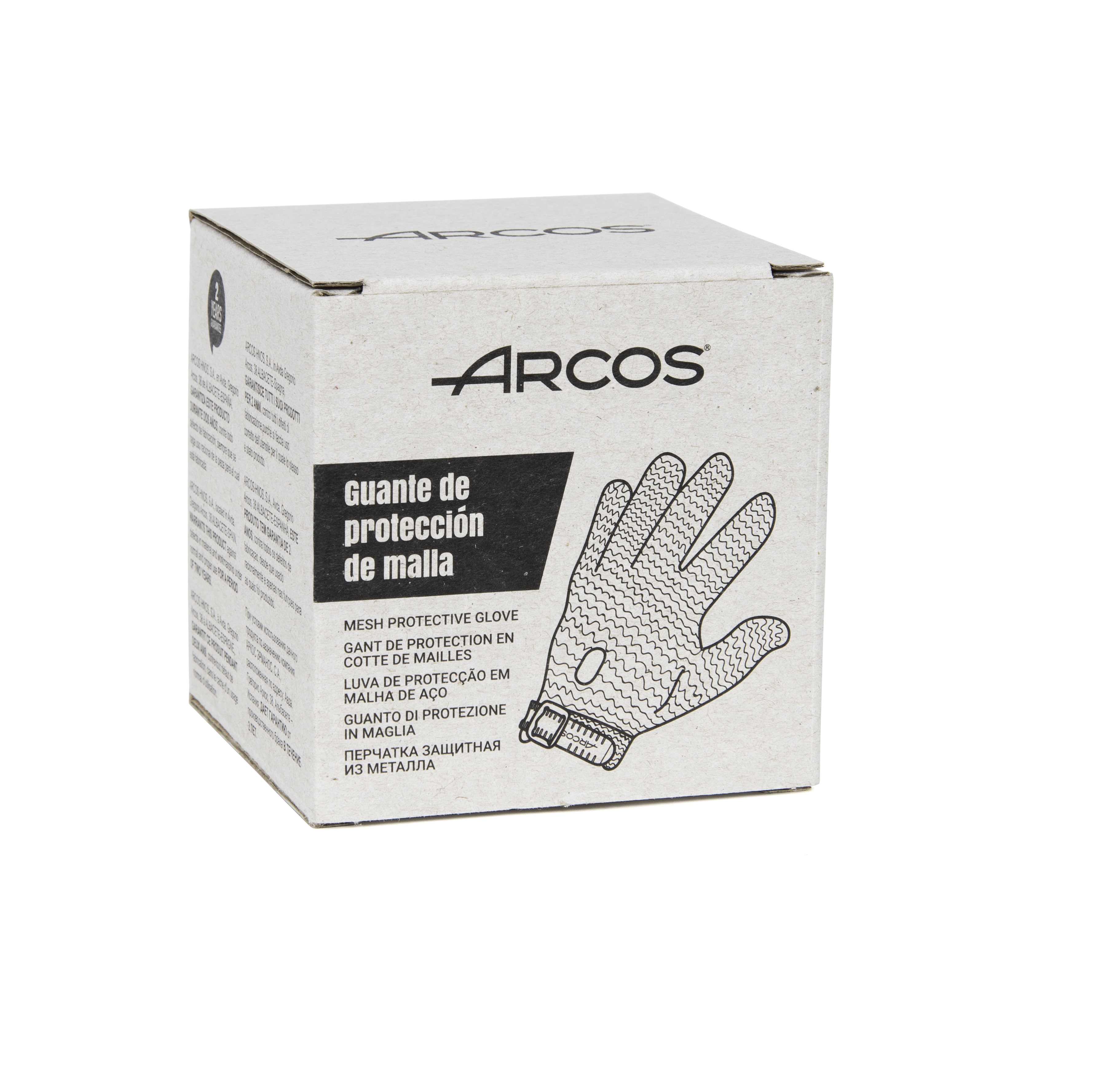 Protective mesh glove, size XXS, Arcos stainless steel