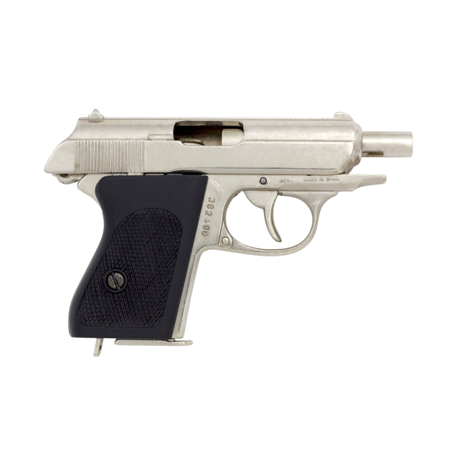 Pistola automática Alemania 1929 acabado niquelado Denix