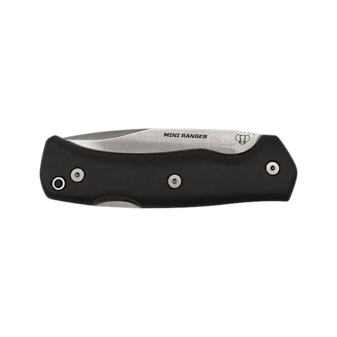 Mini Ranger Cudeman TaschenMesser mit schwarzem G10 Griff. Inklusive Scheide