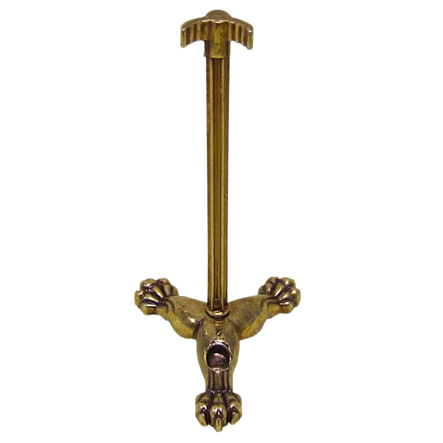 Metal letter opener holder