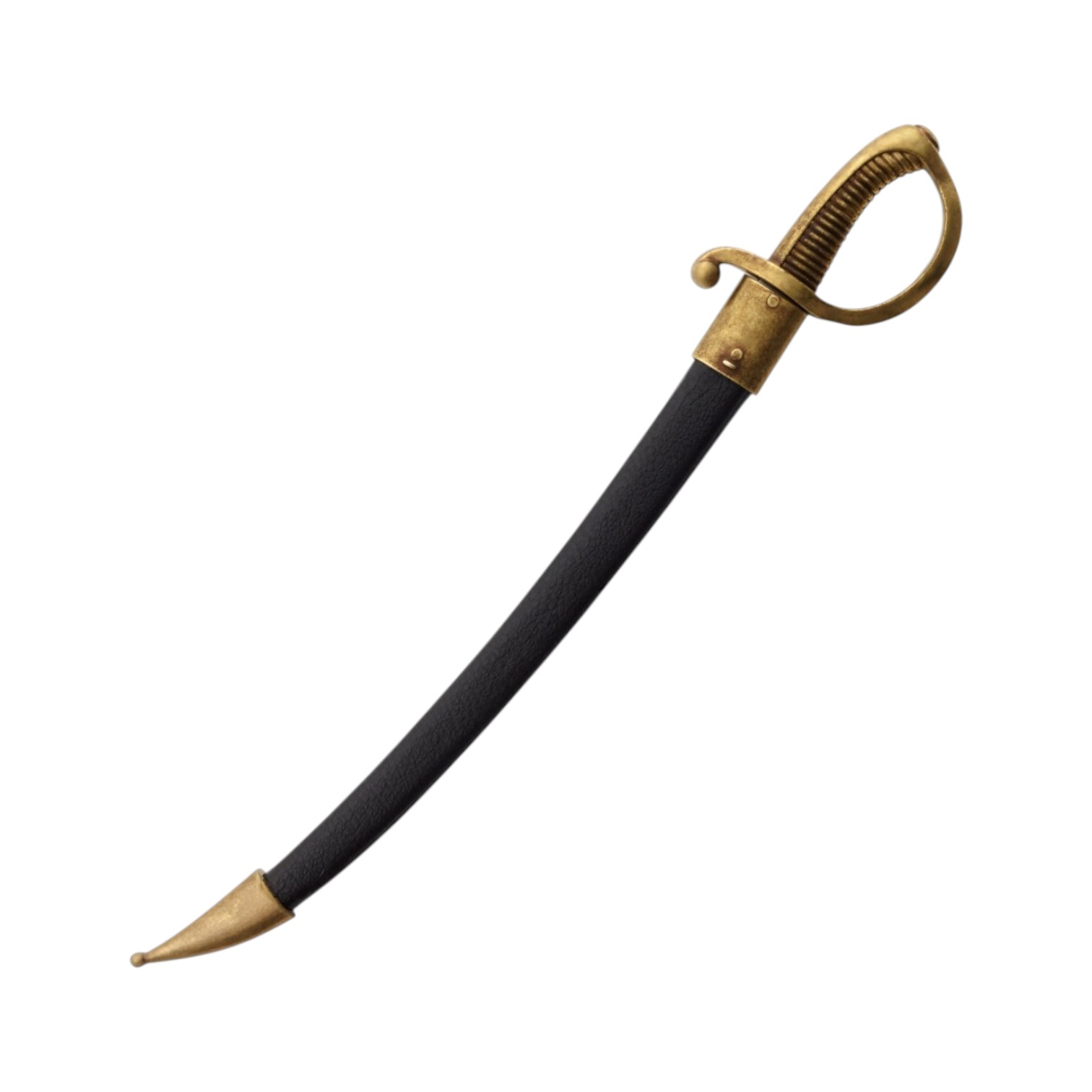 Briquet sabre letter opener with sheath