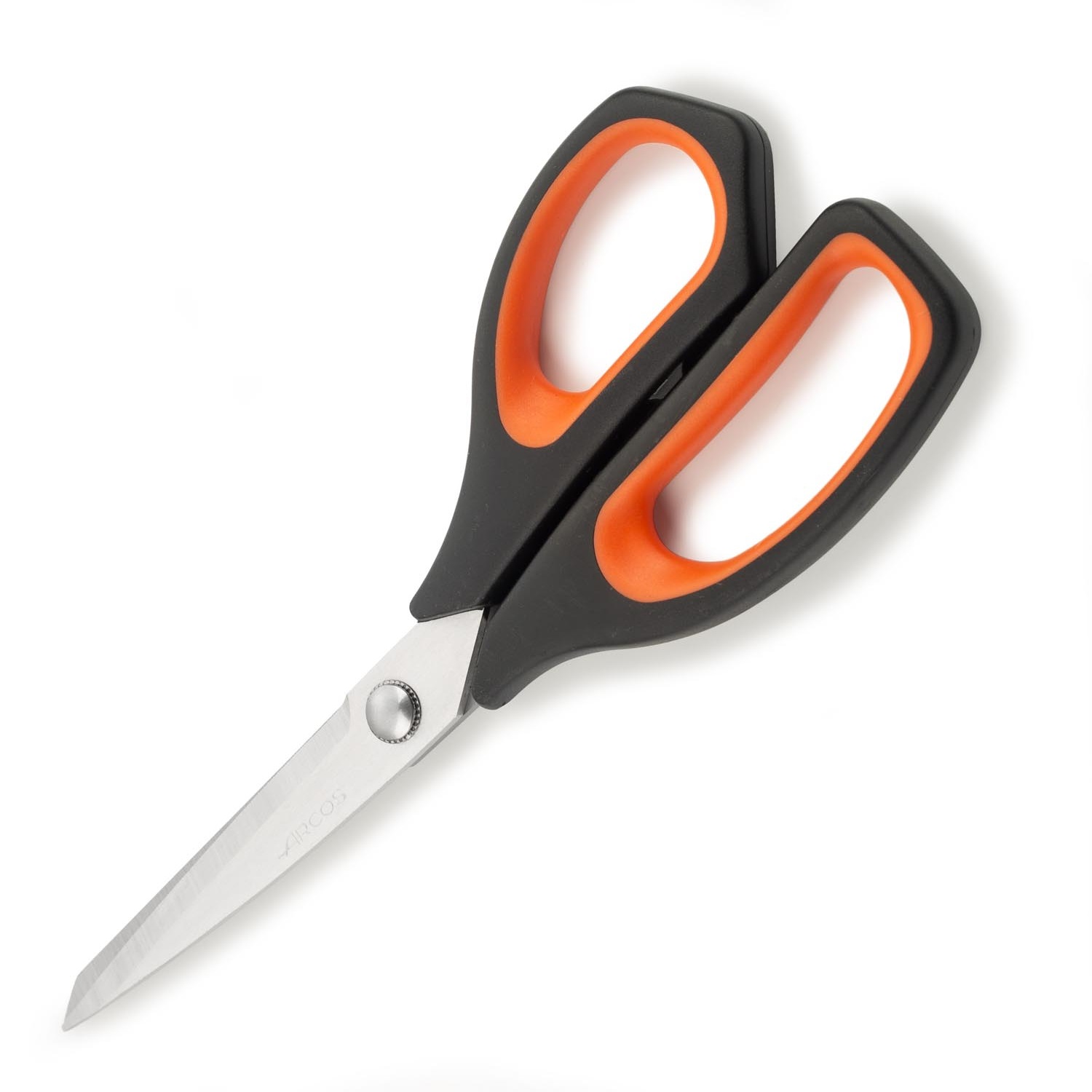 Arcos 240mm kitchen scissors with black and orange polypropylene ...