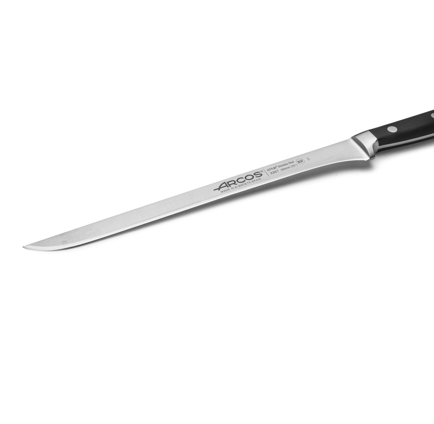 Arcos Ópera coltello da prosciutto con lama forgiata da 25 cm