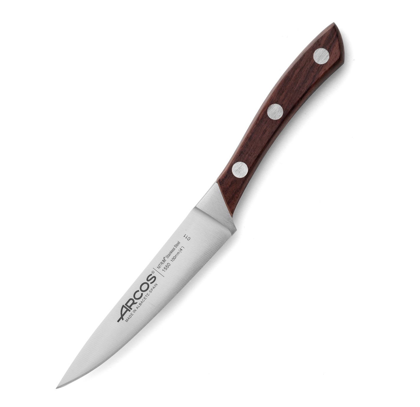 Paring knife with forged rosewood handle Arcos Natura