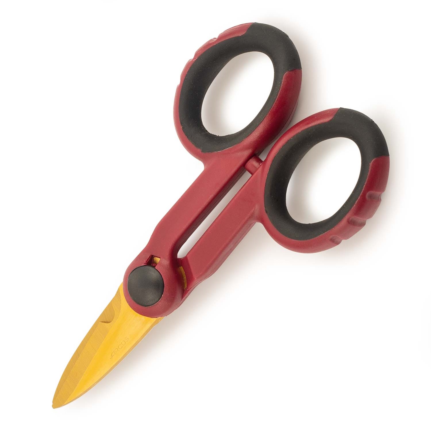 Professional electrician's scissors with tungsten coating. Arcos ...