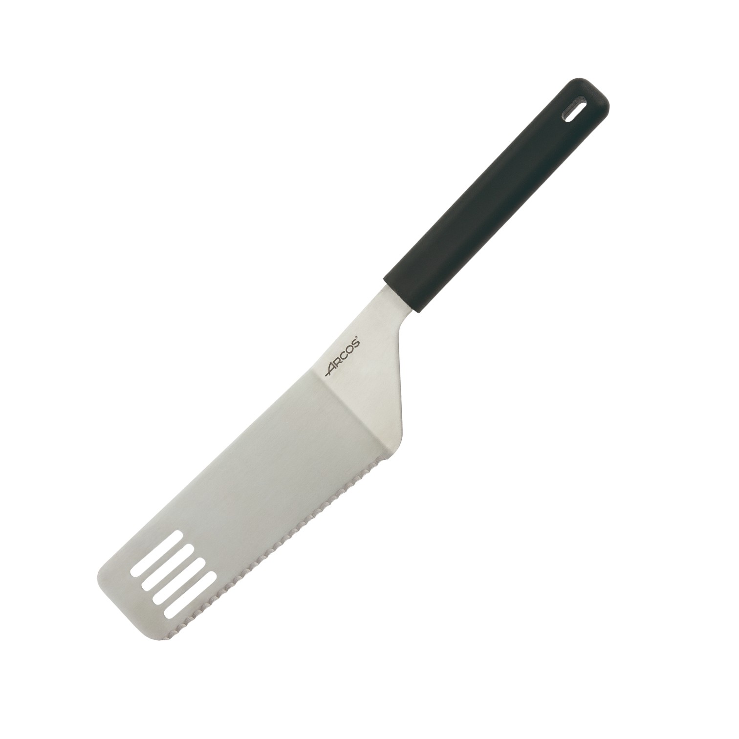 Arcos 160mm Serving Spatula with Angled Cutting Blade and Black P...