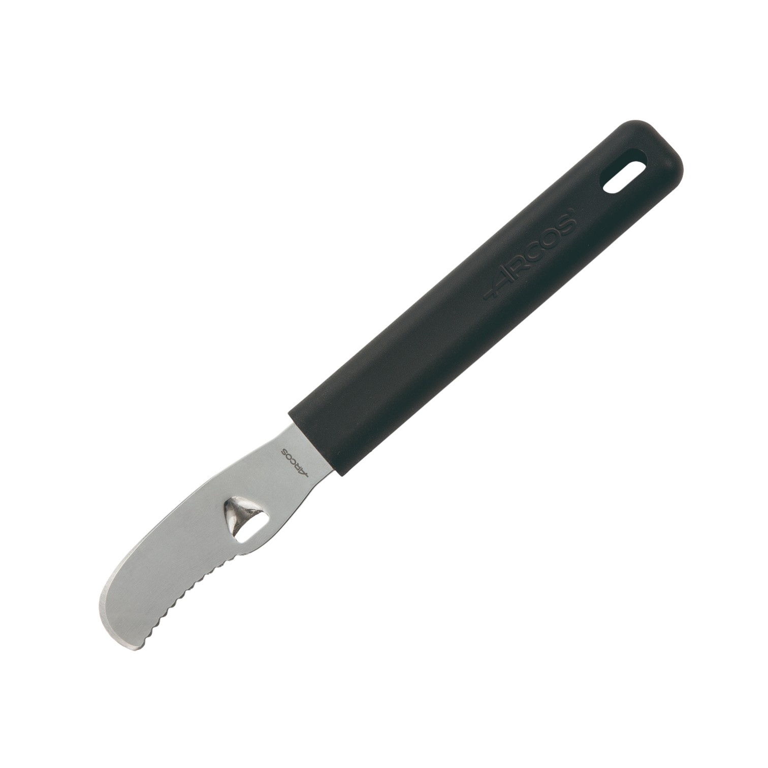 Orange peeler 65 mm Arcos stainless steel and straight black poly...