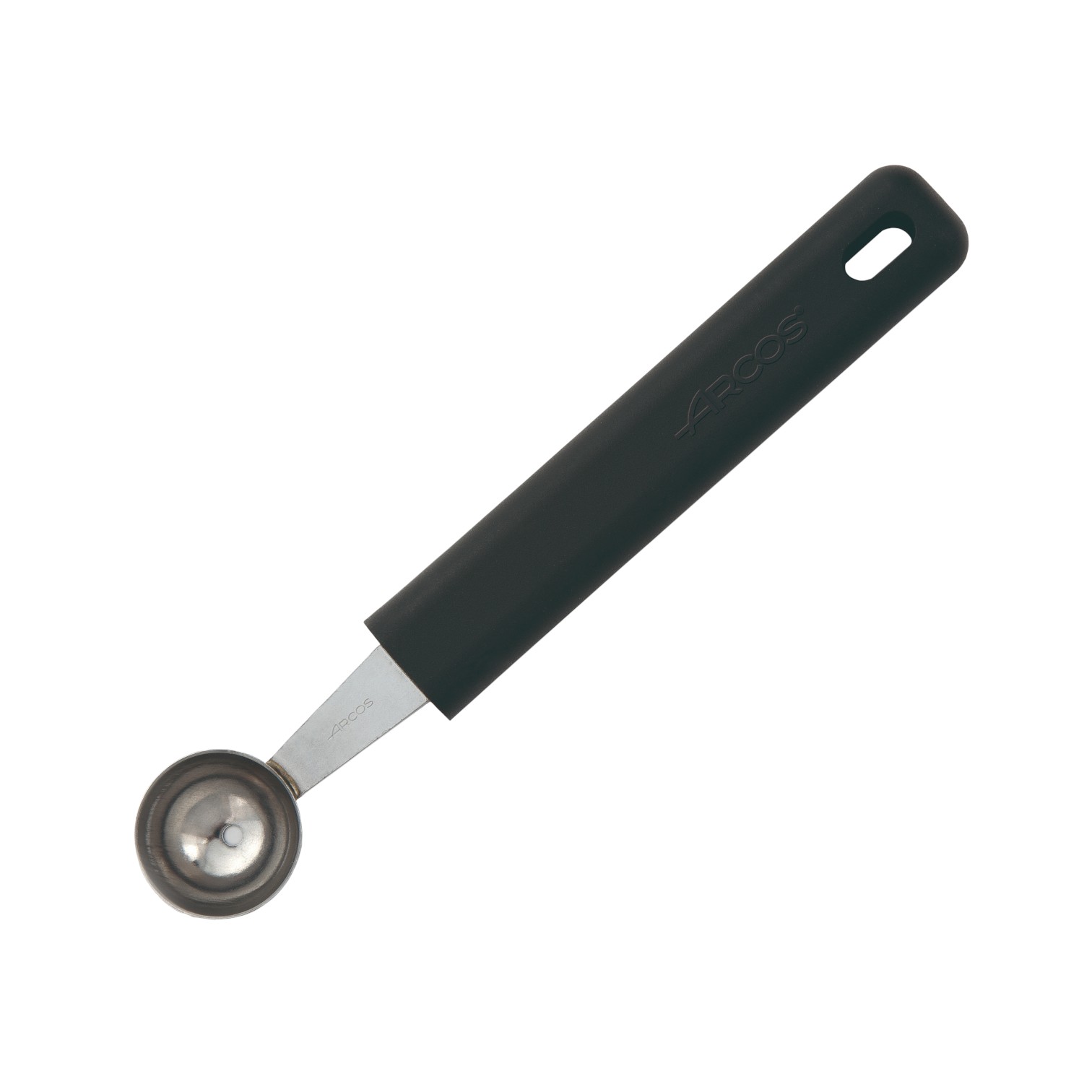 Arcos fruit corer/decorator, stainless steel with straight black ...