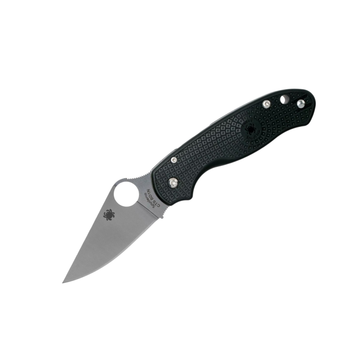 Spyderco Para 3 Lightweight C223PBK CTS-BD1N Plain Edge Knife wit...