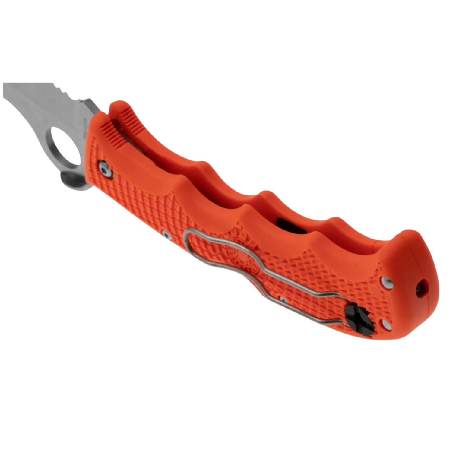 Couteau de poche Spyderco Assist Lightweight Orange C79PSOR avec lame VG10 et manche en FRN orange