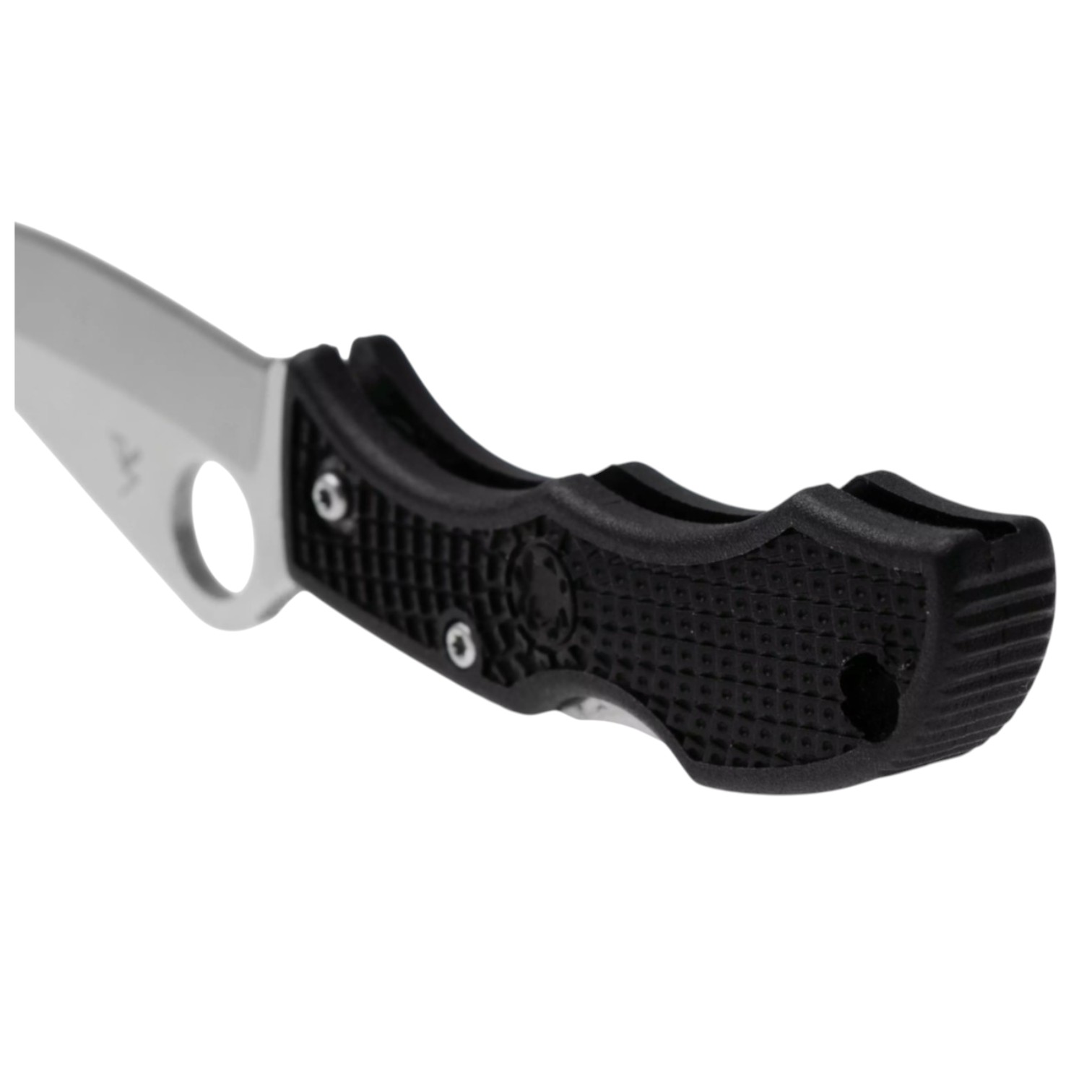 Spyderco Ladybug LBKP3 pocket knife with black FRN handle and VG10 blade with plain edge