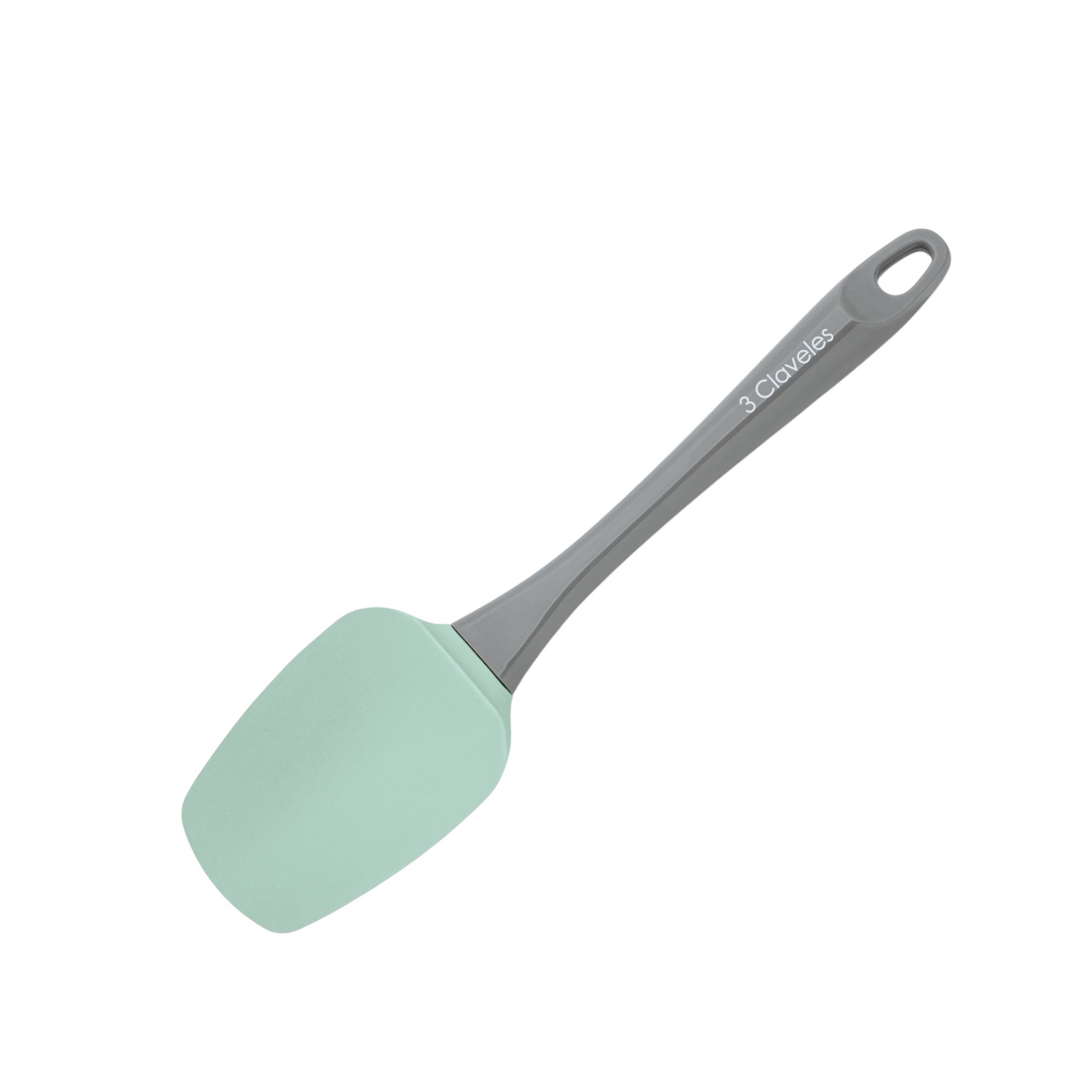 3Claveles Silicone Kitchen Spoon with BPA-Free Polystyrene Handle