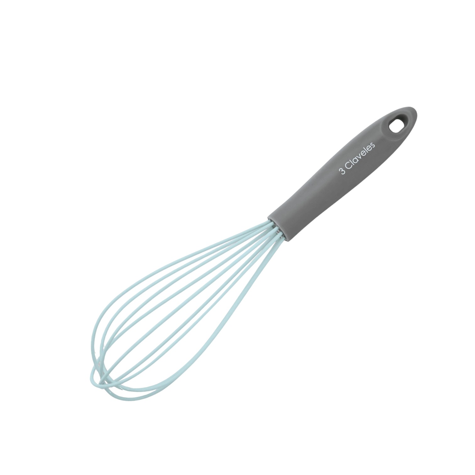 3 Claveles BPA Free Silicone Kitchen Whisk with Polystyrene Handl...