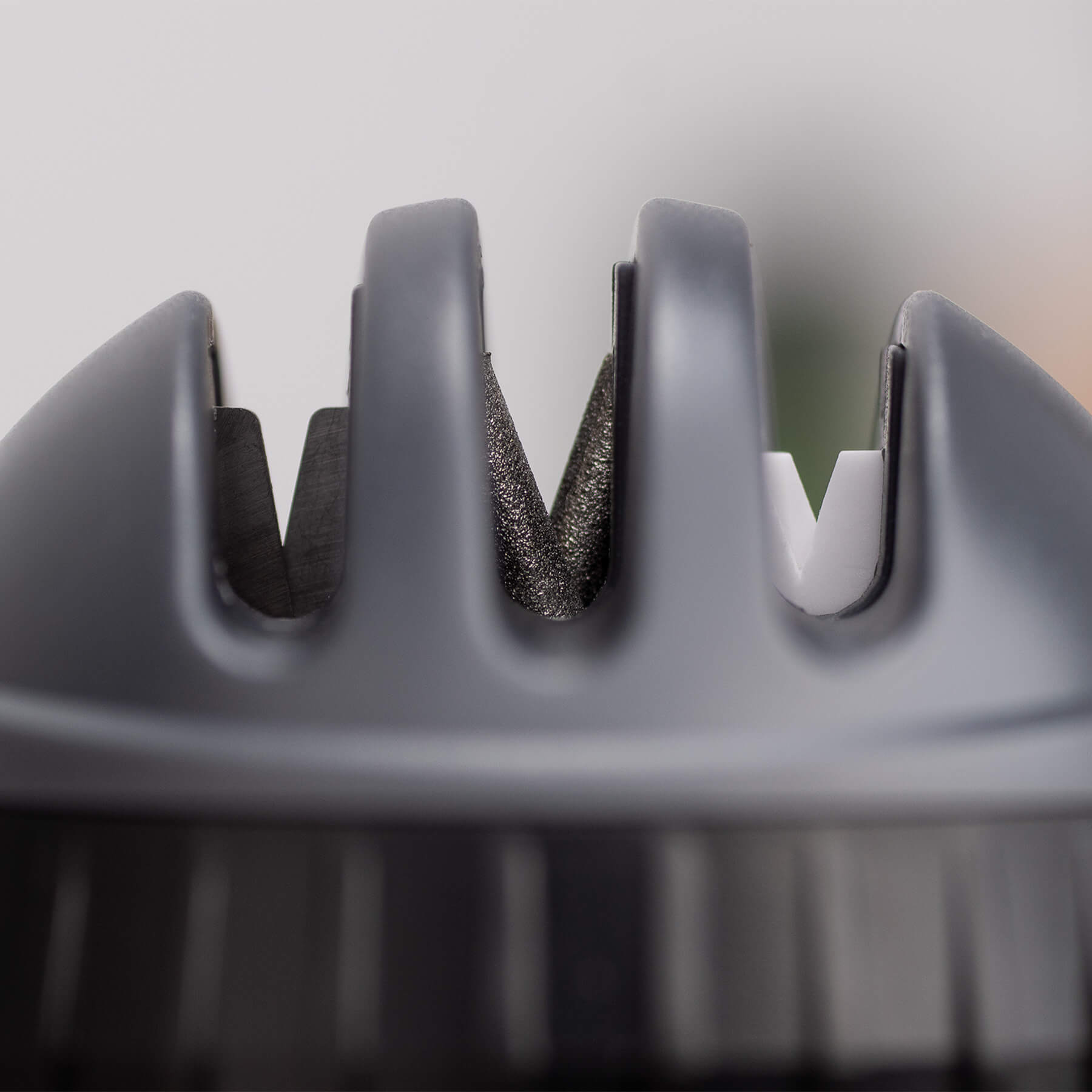 Afiador de facas com lâminas de diamante, carboneto de tungsténio e cerâmica, com ventosa de fixação  3Claveles