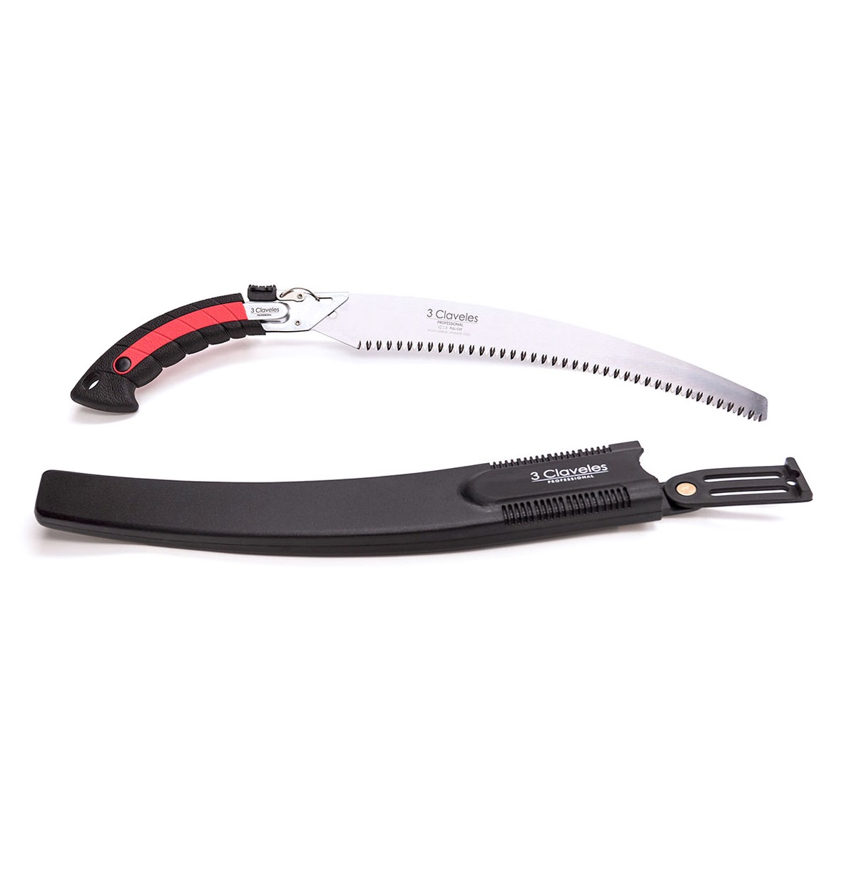 Sega a lama curva intercambiabile 3Claveles da 30 cm con fodero