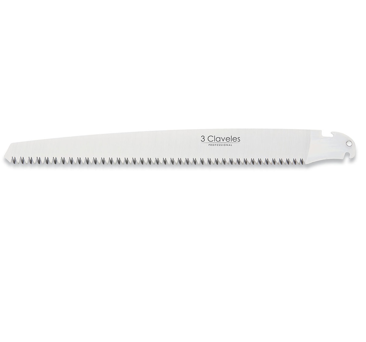 Straight replacement blade for 3Claveles saw with a length of 30 ...