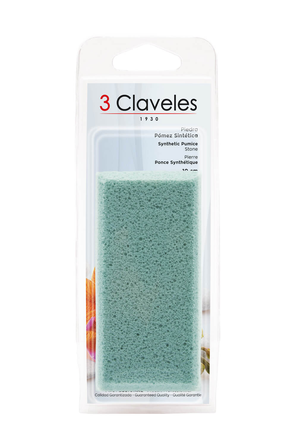 Cellular glass pumice stone 10 cm with 2 sides 3 Claveles