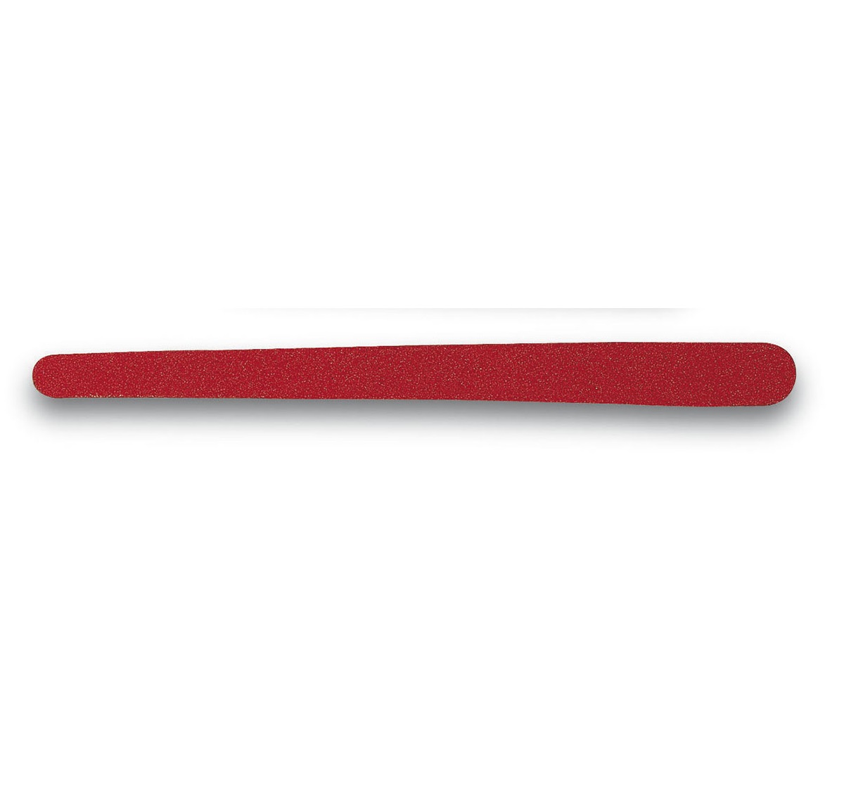 10 red corundum files, 2 uses, 18 cm, 3 Claveles