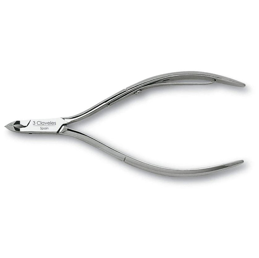Alicate de cutícula de 11,5 cm com corte de 3 mm 3 Claveles