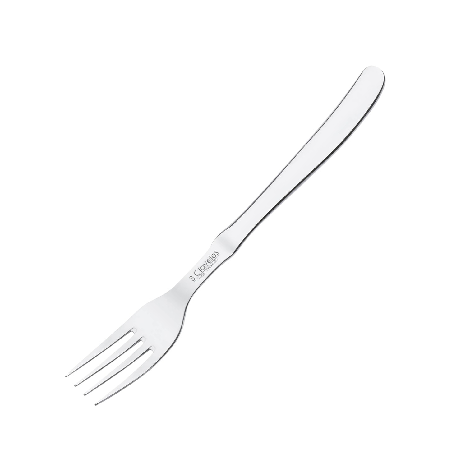 9cm Monoblock Table Fork 3 Claveles Bulk