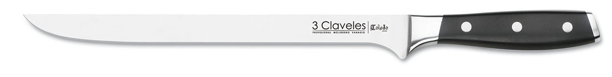 Toledo set da cucina da 5 pezzi con coltelli e forbici in un blocco 3 Claveles