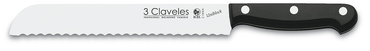 3 Claveles Uniblock set di 5 coltelli e forbici in un blocco