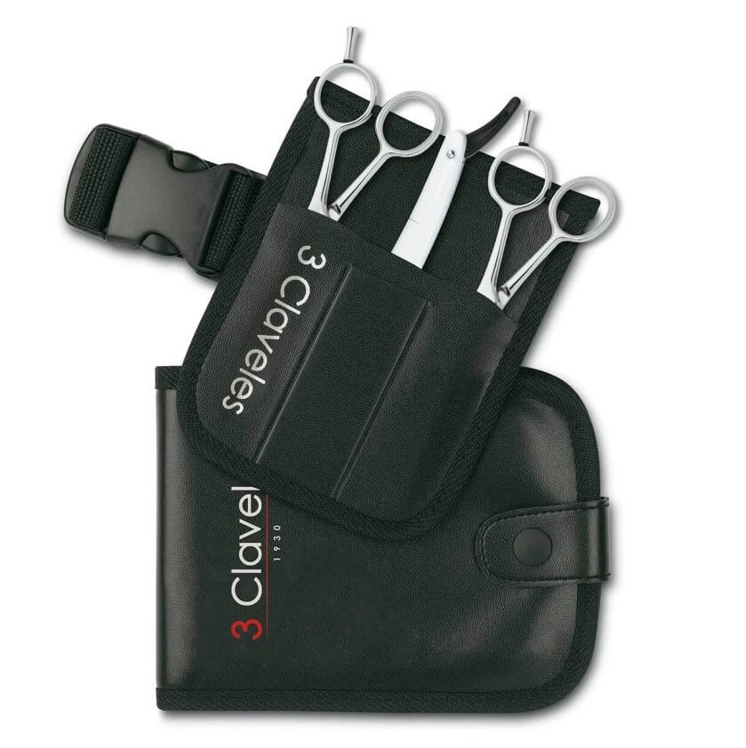 Skool-Friseurset: 5,5-Zoll-Schneideschere, Modellierschere und Ra...