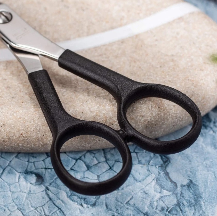 Scuola Friseurschere 6" mikrogezahnte Kante 3 Claveles