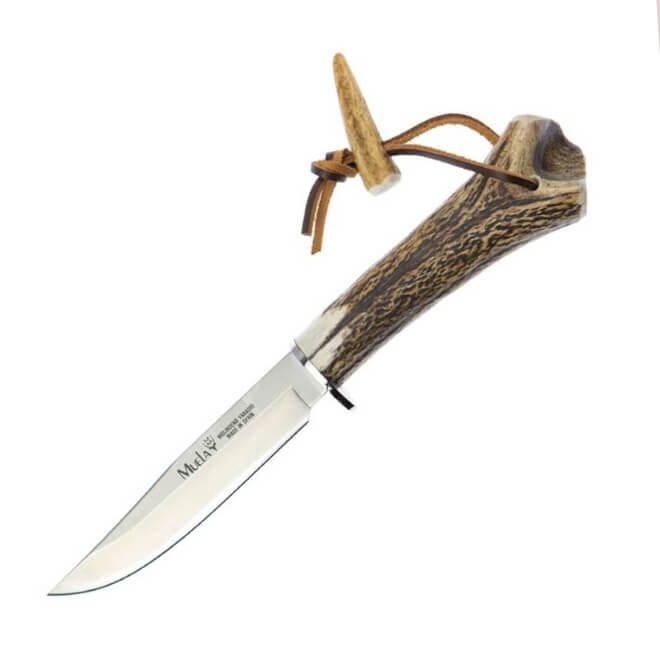 Jagdmesser Muela Gred-13H mit Hirschgeweihgriff und 13 cm Klinge