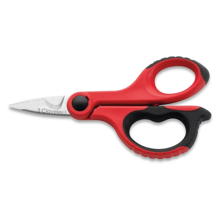 Ciseaux d'électricien 15 cm avec manche isolant 3 Claveles